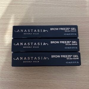 3 Count of Anastasia Beverly Hills Brow Freeze Gel
